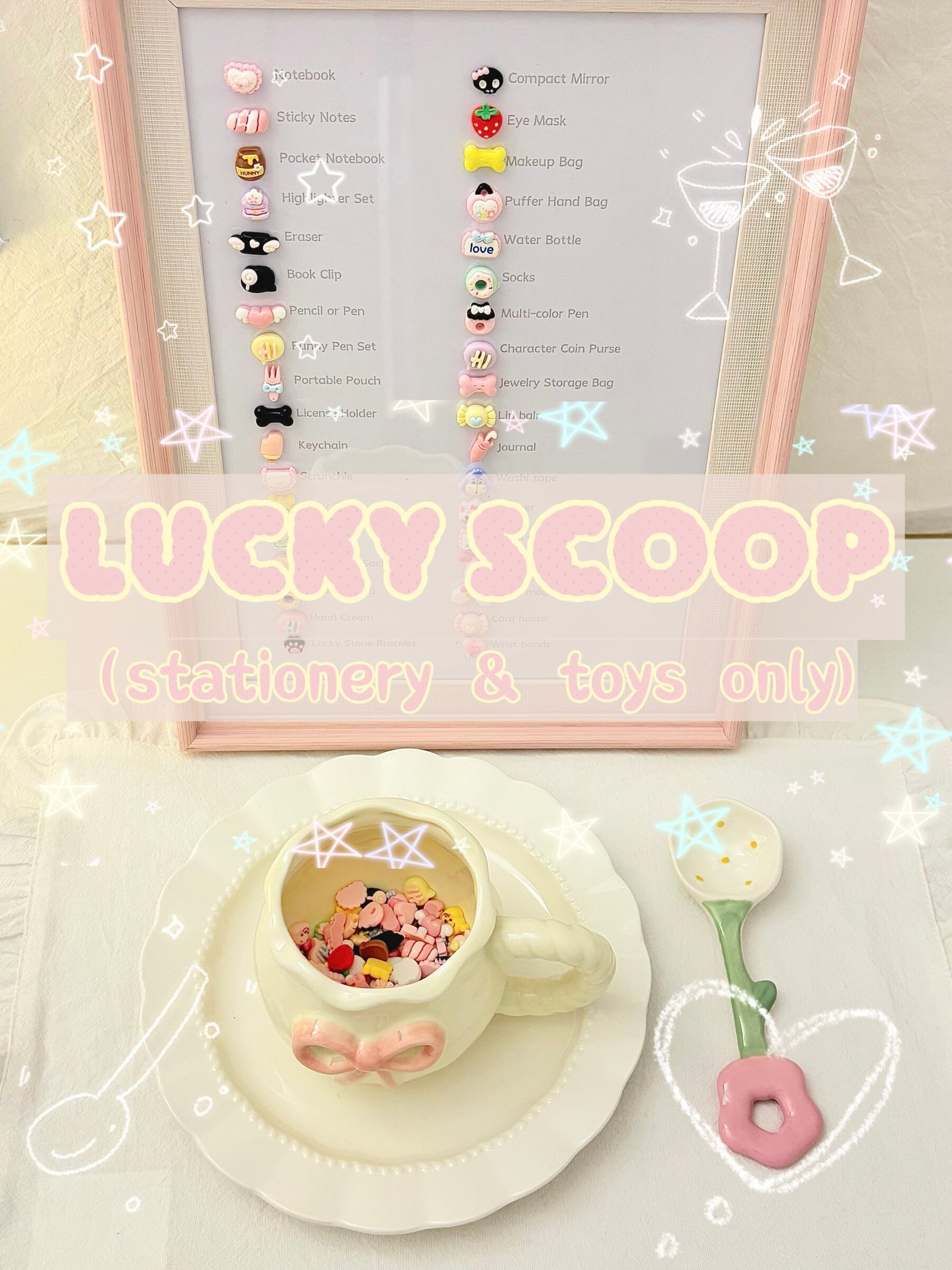 Lucky Scoop (stationery & toys only)