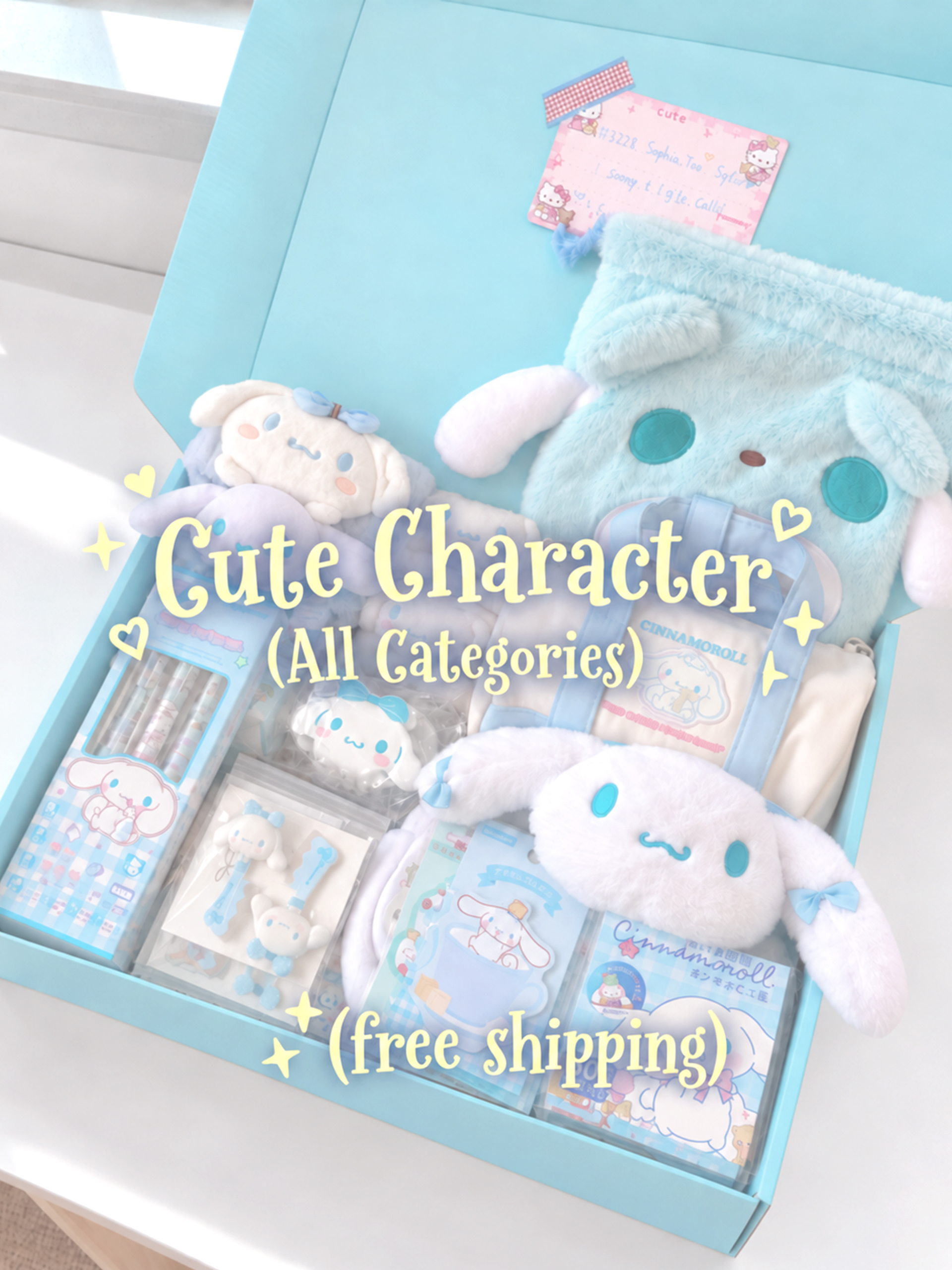 cute character all categories